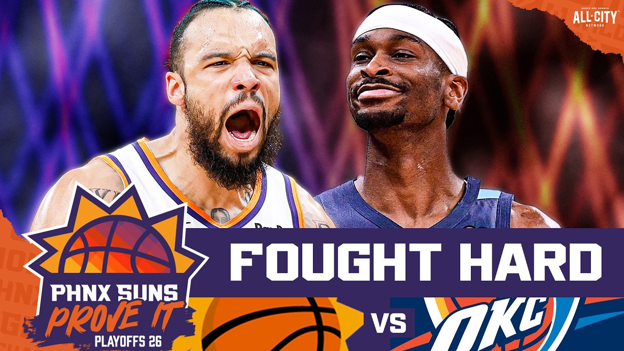 Phoenix Suns SHOW FIGHT But Late Comeback Falls Short vs OKC Thunder in Game 2