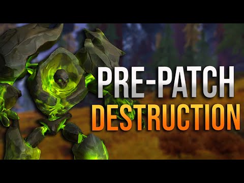 Dragonflight Pre-patch Destruction Warlock Overview and Guide! Legendaries, New Talents and More!