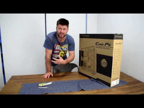 Buidling The Thermaltake Core P5 Open Air Chassis | Tech Man Pat