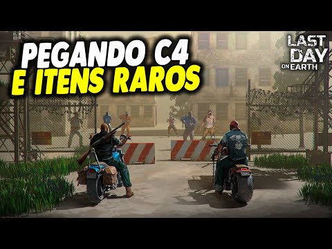 PEGANDO C4 E ITENS RAROS NAS MELHORES CAIXAS - Last Day On Earth