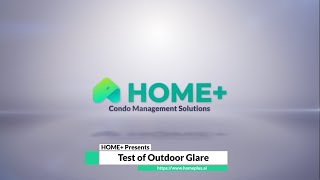 HOME+ | Test of Access Terminal with Glaring