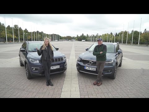 Plug-in-Hybride im Test: Jeep Compass vs. Volvo XC40