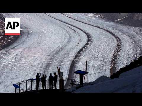Swiss glaciers have lost over 5% of their ice volume in 2026