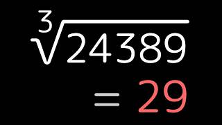 How to Calculate Cube Roots Instantly [English Subtitles]