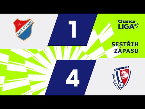 SESTŘIH: Baník – Pardubice 1:4. Třetí výhra Východočechů v řadě, Ostrava přezimuje předposlední