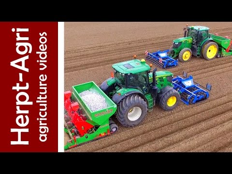 Aardappels poten met landbouwbedrijf Van Wijgerden uit Andel ~ 2017