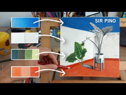 Cómo IDENTIFICAR Y CREAR los colores para Pintar | Lápices de Colores