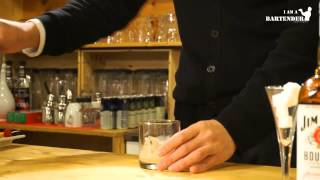 조주기능사 실기 칵테일 만들기 동영상 no.2 올드 패션드 [Old Fashioned]