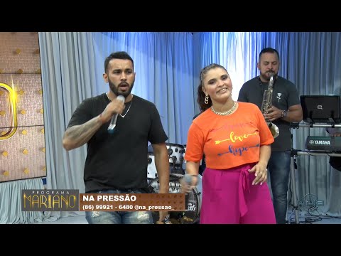 A banda Na Pressão se apresenta no Programa Mariano 12 11 2022