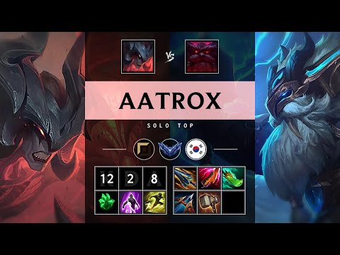 Aatrox Top vs Ornn - KR Diamond Patch 25.04