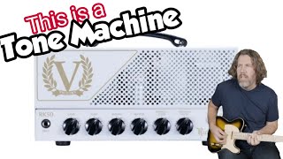 Video thumbnail for Victory RK50 Richie Kotzen 50 Watt Amp Head Demo by Rich Bischoff