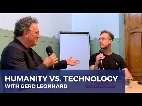 HUMANITY vs. TECHNOLOGY - Interview with author & futurist Gerd Leonhard | Peter Joosten MSc.