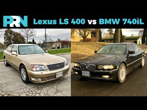 Lexus LS 400 vs BMW 740iL | TestDrive Showdown