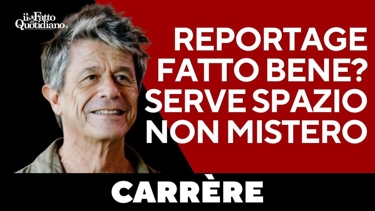"Un reportage fatto bene richiede spazio": la visione di un grande narratore, Emmanuel Carrère al FQ