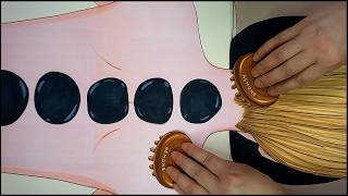 ASMR Hot Stone & Wooden Spa Therapy | Tingles for Sleep (No Talking)