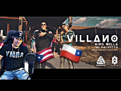 BORICUA || REACCIONA POR PRIMERA VES A || GINO MELLA FT FALSETTO VILLANO