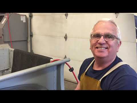 Fuel door fender install