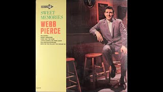 Webb Pierce &quot;Sweet Memories&quot; complete mono vinyl Lp