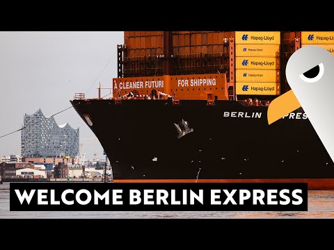 Ein letztes Mal: Welcome BERLIN EXPRESS ⚓️ Größtes deutsches Containerschiff kommt nach Hamburg