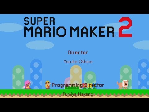 Story Mode ~ Meowser Showdown! for The Taskmaster ~ ENDING CREDITS - Super Mario Maker 2 1bu