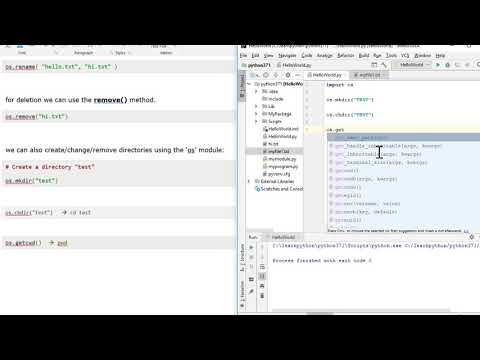 27 Python File Handling Python Built In Modules