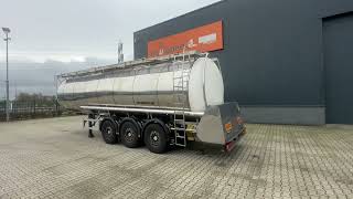 Feldbinder LEVENSMIDDELEN / FOOD / LEBENSMITTEL / 33.500L / 3-COMP / POMP / food tank for sale - Image 2 | Autoline US Feldbinder LEVENSMIDDELEN / FOOD / LEBENSMITTEL / 33.500L / 3-COMP / POMP / food tank | Image 2 - Autoline