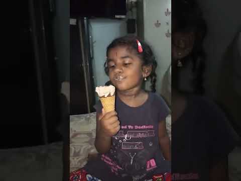 komali eating ice cream