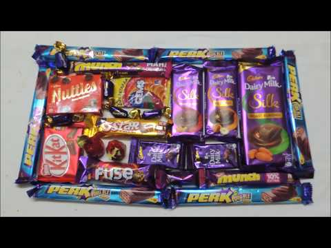 A Variety of Chocolates||Dairy Milk Silk||KitKat||Munch||5 Star and many more