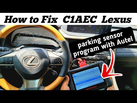 How To Fix C1AEC In Lexus | C1AEC Front Sensor Communication Circuit | Solution 💯