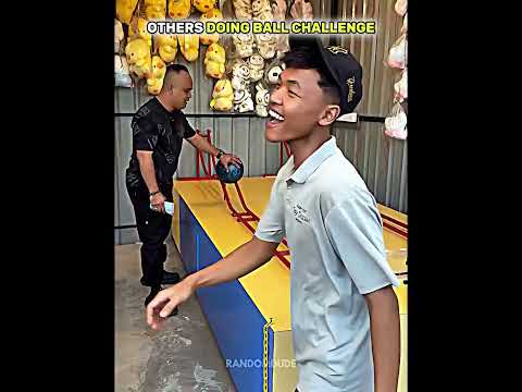 Normal throw VS King of ball challenge