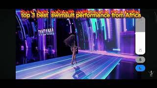 Best swimsuit performance from the Continent of Africa #mgi2025