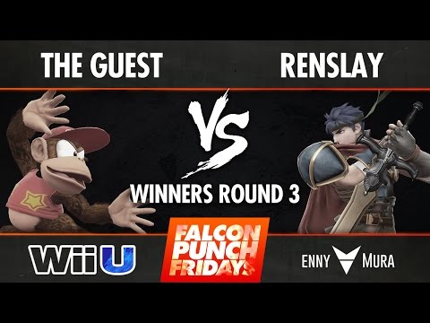 The Guest (Diddy Kong) vs Renslay (Ike) WR3 - FPF 1.0