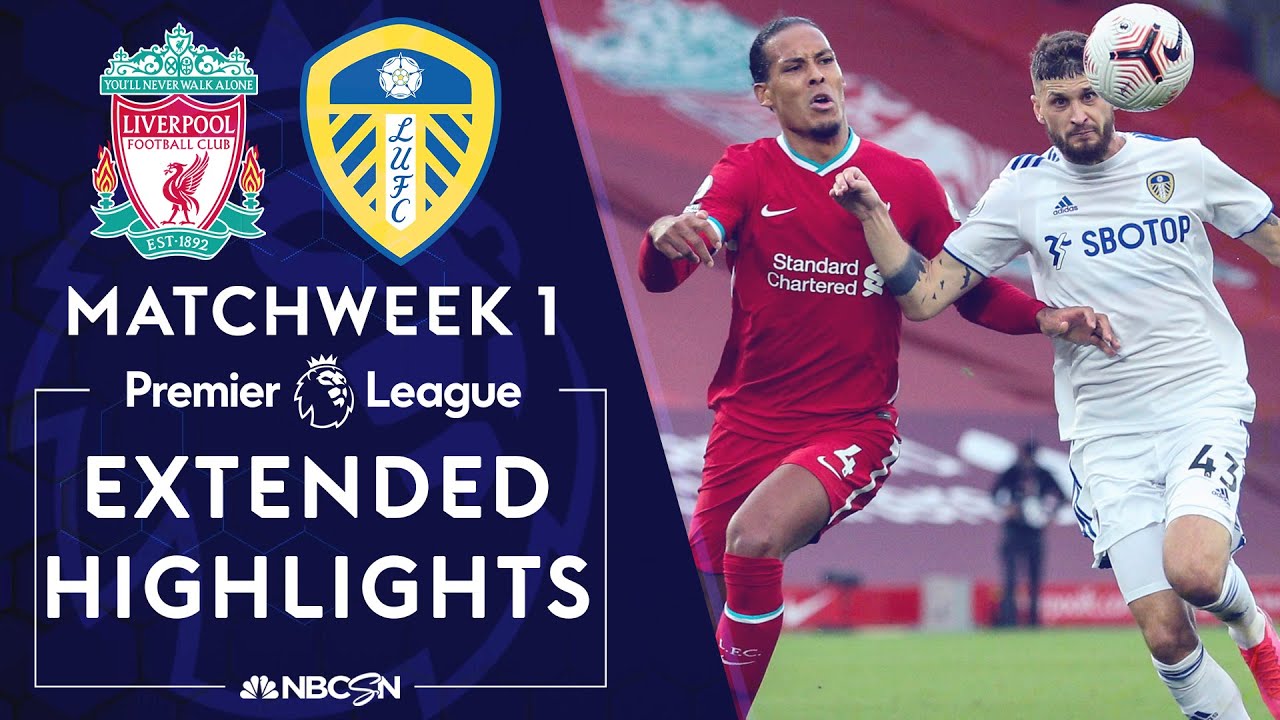 Liverpool v. Leeds United | PREMIER LEAGUE HIGHLIGHTS | 9/12/2020 | NBC Sports