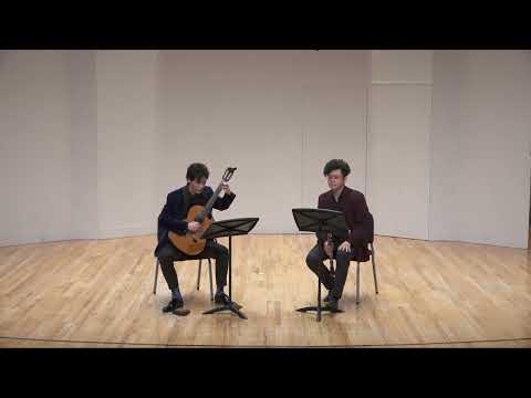 Astor Piazzolla -- History of Tango: Cafe 1930, for Clarinet & Guitar