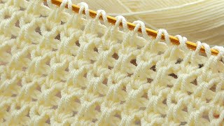 İNCREDİBLE 💯👌 * Super Easy Tunisian Crochet Baby Blanket For Beginners online Tutorial * #Tunisian