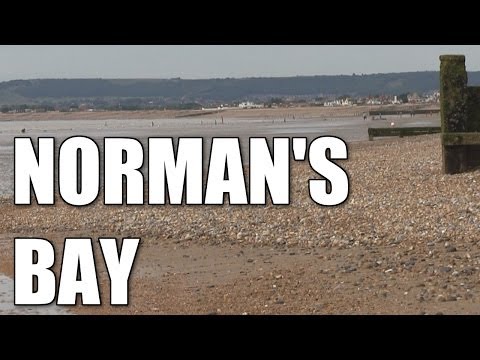Norman's Bay in East Sussex - English shore fishing venue, South Coast, UK