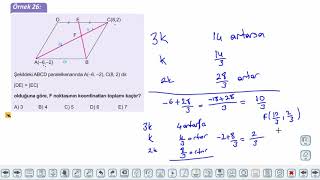 Eğitim Vadisi 11.Sınıf Matematik 6.Föy Analitik Düzlem 3 Konu Anlatım Videoları