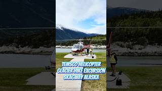 Epic Alaska Helicopter Glacier Landing with TEMSCO 🚁❄️| Breathtaking Views You Have to See! #shorts