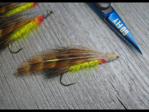 Perhonsidontaa / Fly Tying - Spuddler Muddler-päällä / Muddler Head For Spuddler