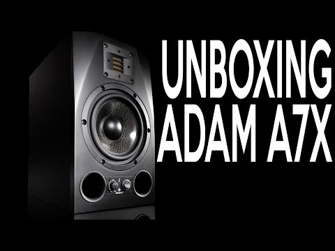 Unboxing ADAM A7X Studio Monitors | SpectreSoundStudios