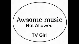 Cover art for Not Allowed