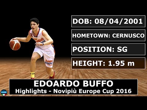 Edoardo Buffo - Highlights - Novipiù Europe Cup 2016