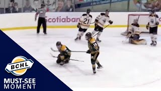 Must See Moment: Josh Kagan records a hat-trick in his first game with Powell River