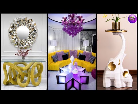 50 DIY ROOM IDEAS | CHANDELIERS, TABLES, FLOOR LAMPS,...