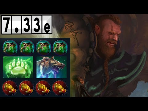 Lone Druid - Solo Game! [Full Match Gameplay Dota 2] 7.33e