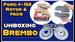 Brembo Rotors & Pads Unboxing for Ford F-150