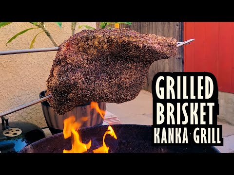 I Grilled a Brisket on the Kanka grill and this happened! EXPERIMENT!