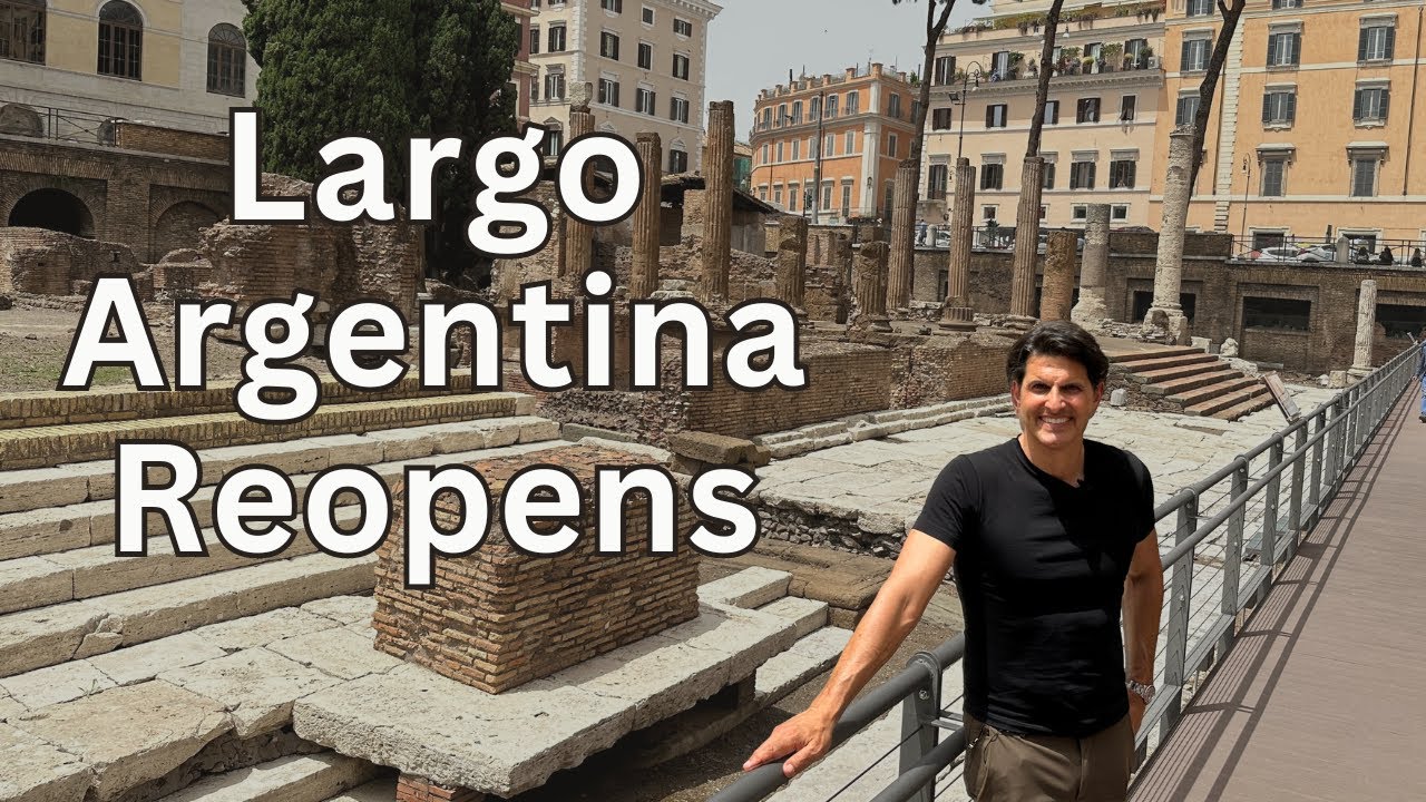 Join an explorer as they explore historical Largo di Torre Argentina.