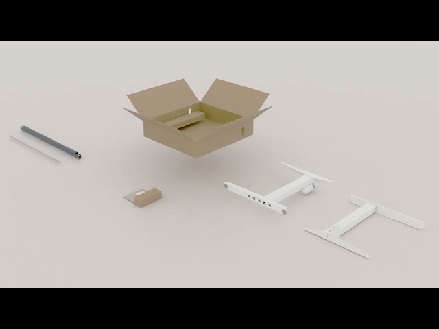 Vidéo teaser pour kaiserkraft: Assembly of the VENLA desk