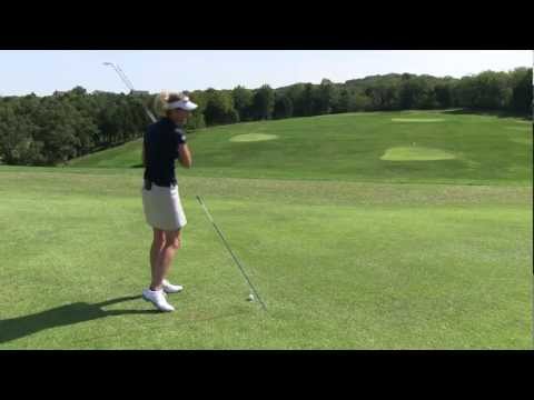 Part of a video titled What is an Outside-to-In Golf Swing? - YouTube